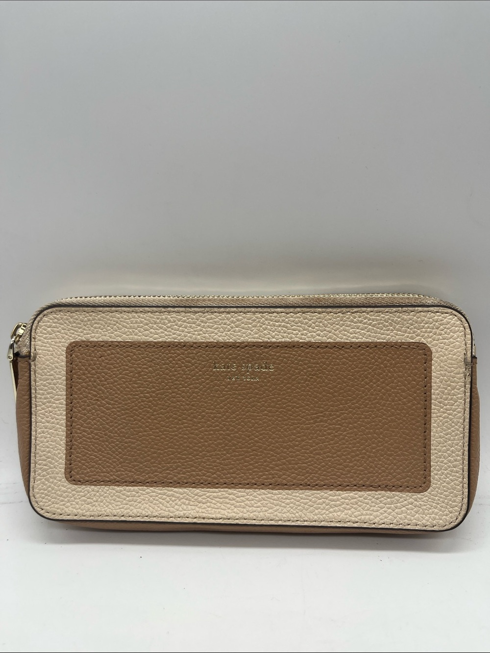 Kate Spade New York Wallet Tan & Cream